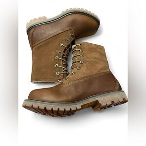 Timberland Women's Authentic Lined Waterproof Boots, Dark Brown Size 6